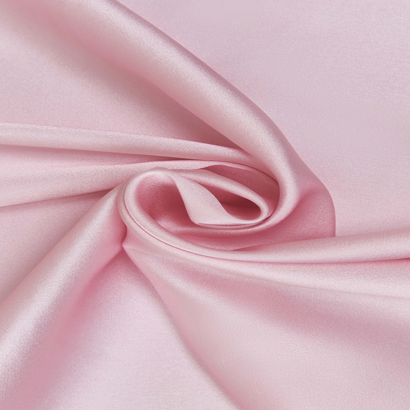 картинка Атлас стрейч (с эластаном) Светло-Розовый (2047), шелк 95%, эластан 5%. от магазина Мир Шелка
