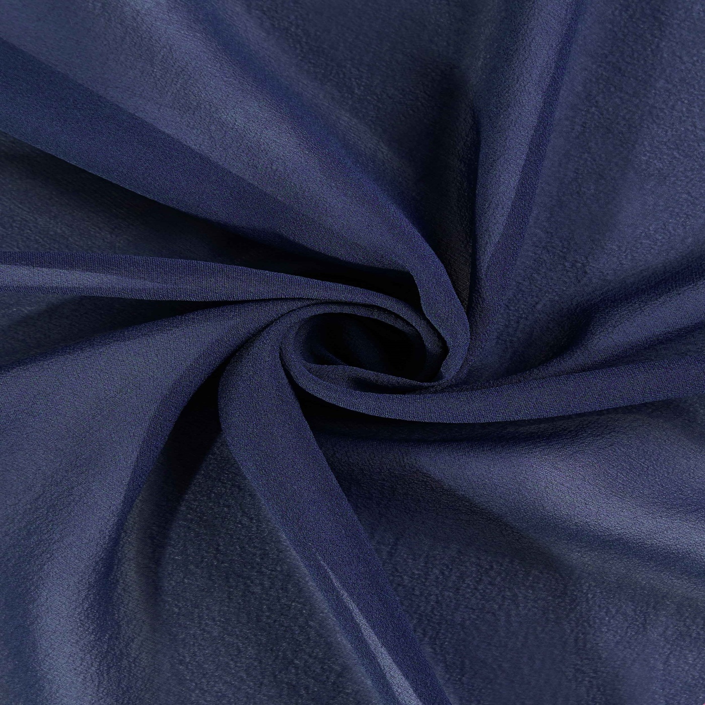 картинка Шифон Черно-синий (2043), 140 см, 10 мм, Акция от магазина Мир Шелка