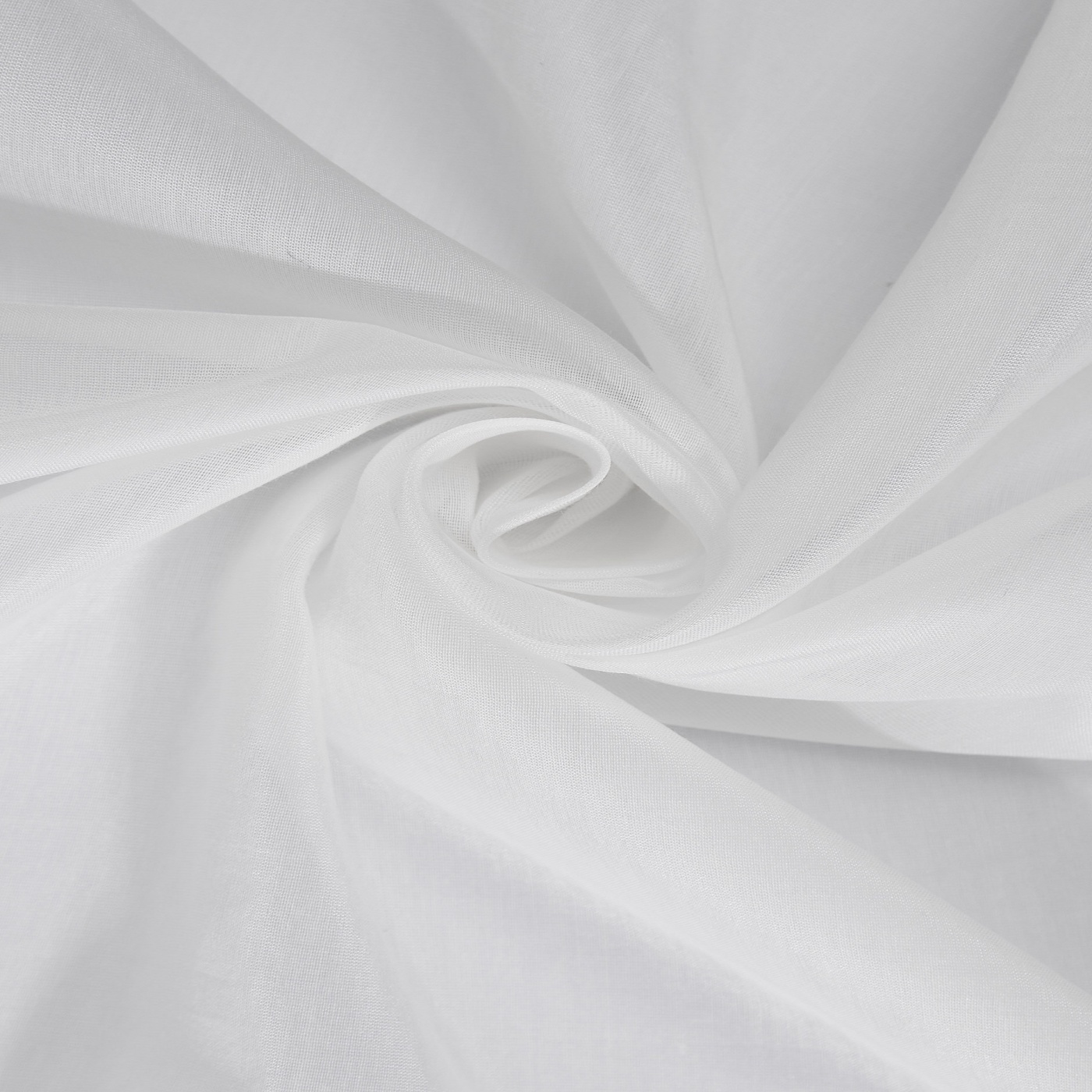 картинка Шелк-Хлопок вуаль отбеленный, 140 см,  9 мм, Натуральный шелк 30%, натуральный хлопок 70% от магазина Мир Шелка